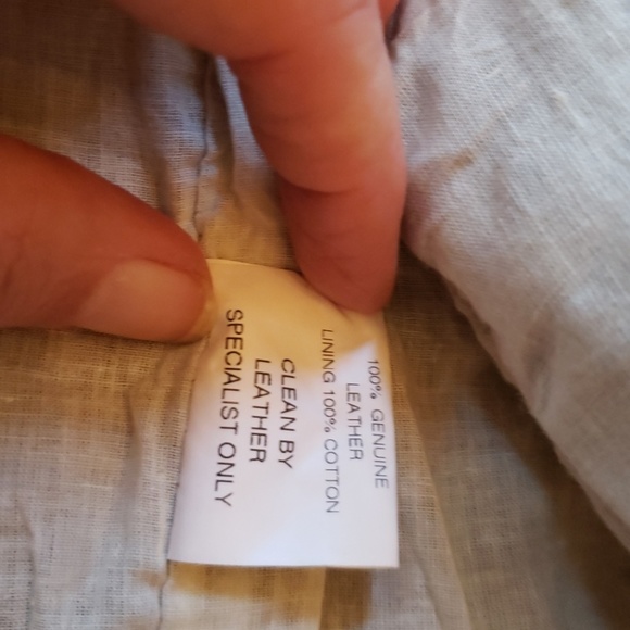 Black Leather Chic Modern Cut Jacket - Picture 7 of 7